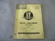 Allis Chalmers  WD 45 Diesel  I & T Shop Service Manual  Manual No. AC-5
