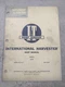 I&T International Harvester B-275 Tractors Shop Manual, 1961 Edition