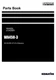 Komatsu WA450-3 Wheel Loader Parts Catalog Manual SN 50305-UP For Malaysia