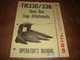 Gehl TR 330 TR 338 Three Row Crop Attachment Operators Manual Form No. 902564