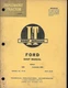 FORD I&T SHOP SERVICE MANUAL FOR 6000 AND COMMANDER 6000 TRACTORS