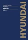 Hyundai 22D-9 Forklift Diesel Parts Catalog Manual