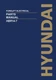 Hyundai HBR14-7 Forklift Electrical Parts Catalog Manual
