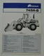 FIAT-ALLIS 745H-B Wheel Loader 1974 dealer brochure - English - USA