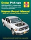 Dodge V6 & V8 Gas & Cummins turbo-diesel Pick-ups (09-18) Haynes Repair Manual,