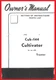 International Harvester CUB-144 IH One Row Cultivator Owner Manual & Parts List
