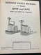 Yale Walkie Forklift Parts Manual MPW040 MPW060 MPE040 MPE060 #1378
