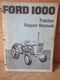 Ford 1000 Repair Manual SE3414