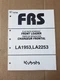 Kubota LA1953 LA2253 Front Loader Flat-Rate Schedule Manual FRS