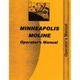 Operator's Manual fits Minneapolis Moline G900