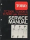 1987 TORO GAS TRIMMER TC3000,TC4000,TC5000 SERVICE MANUAL  492-0344 (856)