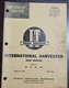 International Harvester 330,340,504,2504 Shop Manual Part # IH-23