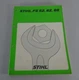 Repair Manual Stihl Brushcutter FS 52 / 62 / 66