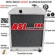 D8NN8005SB Radiator for Ford New Holland 345C 445C 445A 535 545 4500 Tractor