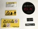 GX120 Honda Engine Decal 87521-Z4H-000- bundle