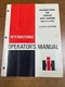 International Operator's Manual 480 Tandem Disk Harrow 1083517R1, Rev. 5