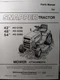 Snapper 1600 1650 1855 Riding Lawn Garden Tractor 42" 48 & 54 Mower Parts Manual