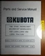 Kubota B/L2563 63" Two Stage Snowblower L2250 L2550 L2850 Parts Service Manual