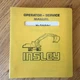 Insley H-3500C SERVICE SHOP REPAIR MANUAL HYDRAULIC EXCAVATOR MAINTENANCE GUIDE