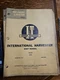 I&T Shop Service Manual International Harvester B-275