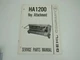 Gehl HA1200 Hay Attachment Service Parts Manual