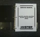 Hyster P005 H4.0FT5 H4.0FT6 H4.5FTS5 Gas Forklift Truck Service Repair Manual