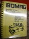 1987 BOMAG BW 12R PNEUMATIC TYRED ROLLER FACTORY SPARE PARTS CATALOG MANUAL