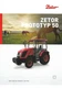 Farm Tractor Data Sheet - Zetor - Prototype 50 - c2015 - Brochure (F7620)