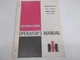 Operator's Manual for International Harvester Model 645 & 5000 Vibra Chisel