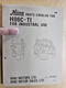 ONE - HINO Industrial Engines H06C-TI Parts Catalog.  #B-5741  1990
