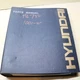 HYUNDAI HL750 Front end Wheel Loader Parts Manual book catalog spare list guide