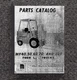 ForkLift SERVICE PARTS MANUAL White MY40, MY50, MY60,MY70 & 80B PM #R222