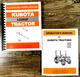 Kubota L2250F Tractor Parts Catalog Operators Manual Owners Assembly Book