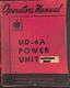 International Harvester UD-6A Power Unit Operator's Manual Vintage 1950