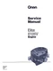 ONAN Elite E125V Engine Service Shop Manual 965-0764