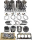 D24 D24NAP Engine Overhaul Rebuild Kit For Doosan Daewoo Bobcat S595 S630 S650