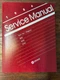 1984 Chrysler Service Manual Ram Van/Wagons B150 B250 B350
