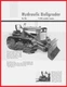 IH International 6-Way Hydraulic Bullgrader for T-340 Crawler Tractor Spec Sheet