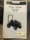 OEM HONDA H5518H TRACTOR OWNERS MANUAL CW 1990