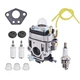 Carburetor Kit for Earthquake E43 E43CE E43WC Auger MC43 MC43E MC43CE MC43RCE MC