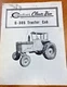 Comfort Clear-Vue G-305  Tractor Cab Manual Printed 5-16-59-Rare-GOOD CONDITION