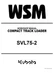 Kubota SVL75-2 Skid Steer Official Workshop Repair Shop Service Manual Binder