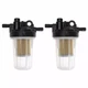For Kubota Fuel Filter Assembly B7510 B7610 B7800 B2320 B2620 B2920 B3000 Qty 2