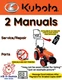 KUBOTA TRACTOR L3130DT SERVICE SHOP REPAIR PARTS MANUAL PDF ON USB NOT PRINTED