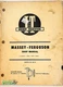 Massey Ferguson MF-33 Shop Manual (MF230, MF235, MF245)