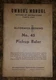 McCormick Deering Pickup Baler No. 45 Owner's Manual, OEM Date 12-23-48