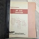 Mf 230 Tractor Parts Book Manual Massey Ferguson Genuine Factory Catalog Numbers