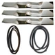 Blades & Belts Kit Fits John Deere 48" Decks LX255 LX277 LX279 LX288 LX280