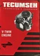 2000 Tecumseh Mechanic's Handbook V-Twin Engines Manual OEM 696325