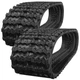 Two Rubber Tracks For CAT 239D 239D3 249D 249D3 400X86X49 Zig Zag 16" Wide